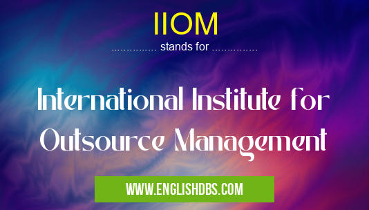 IIOM