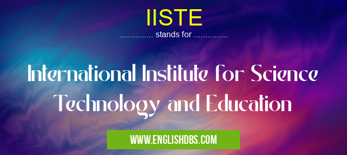 IISTE