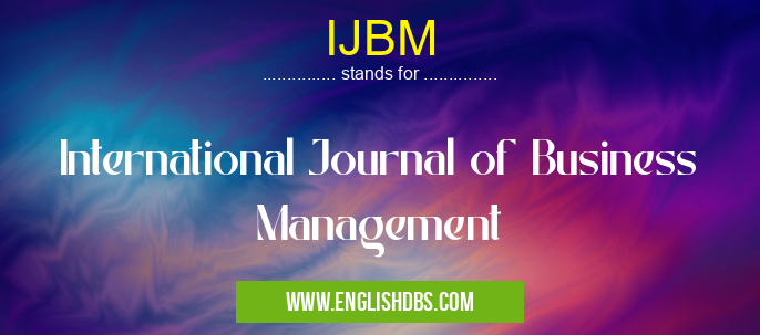 IJBM