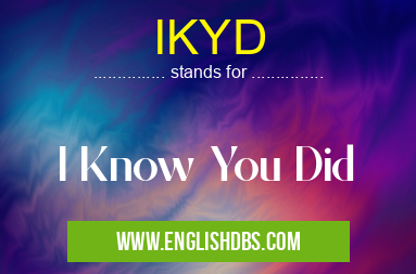 IKYD