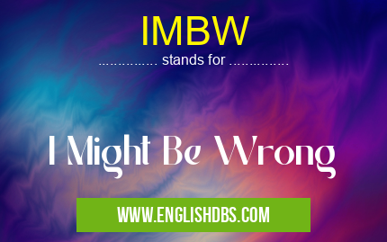 IMBW