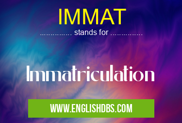 IMMAT