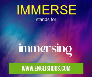 IMMERSE