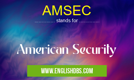 AMSEC