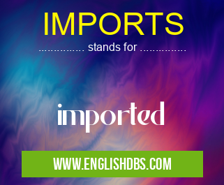 IMPORTS