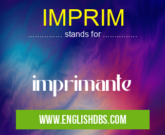 IMPRIM