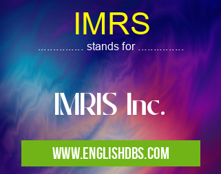 IMRS