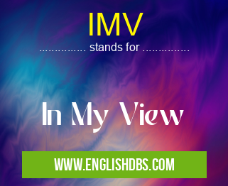 IMV