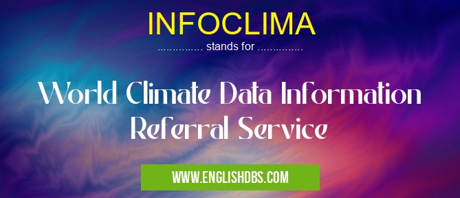 INFOCLIMA