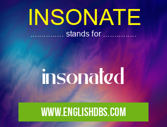 INSONATE