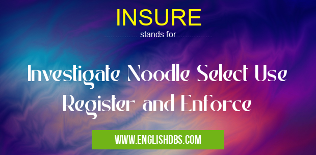 INSURE