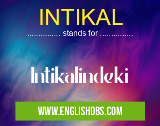 INTIKAL