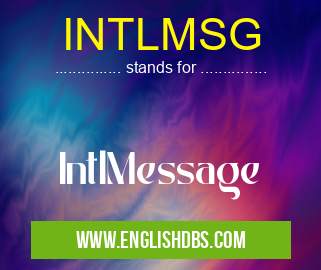 INTLMSG