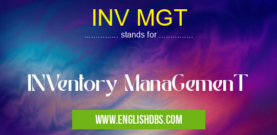 INV MGT