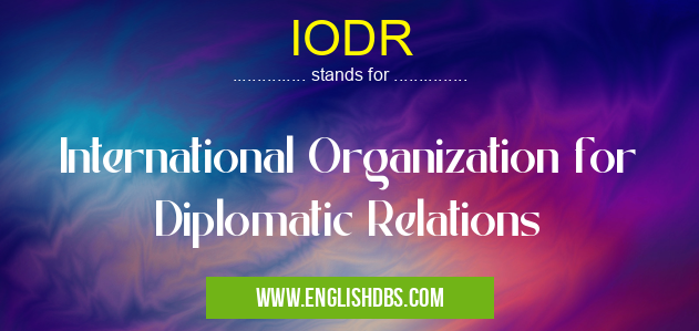 IODR