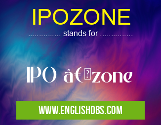 IPOZONE