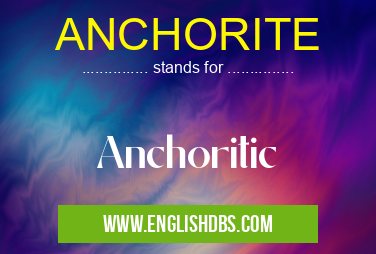 ANCHORITE