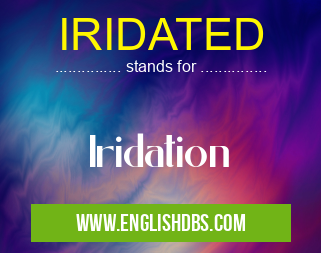 IRIDATED