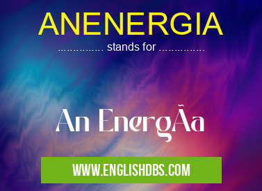 ANENERGIA