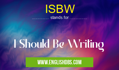 ISBW