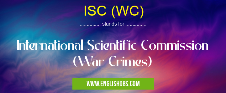 ISC (WC)