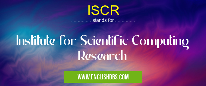 ISCR