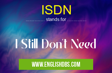 ISDN