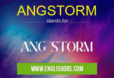 ANGSTORM