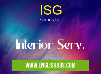 ISG