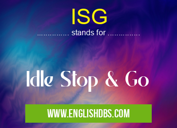 ISG