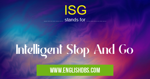 ISG