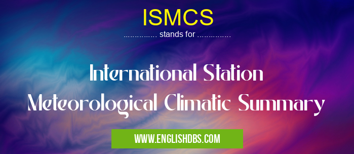 ISMCS