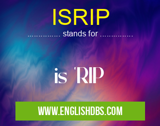 ISRIP