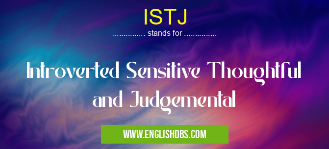 ISTJ