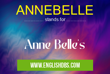 ANNEBELLE