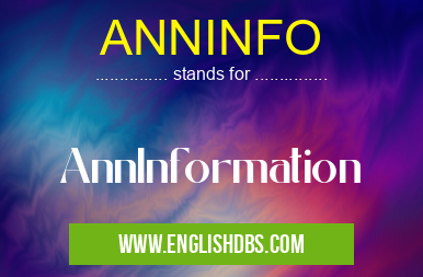 ANNINFO