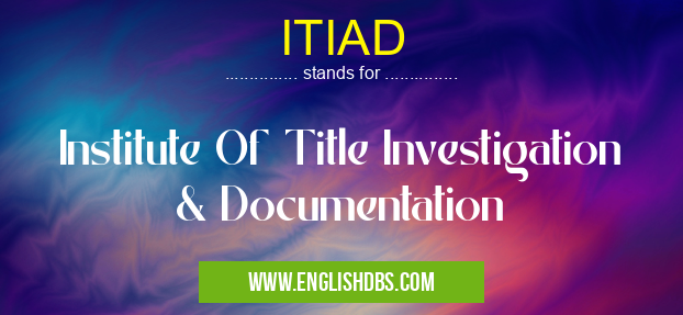 ITIAD