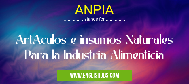 ANPIA