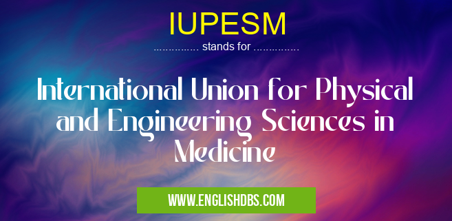 IUPESM