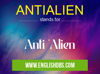 ANTIALIEN