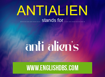 ANTIALIEN