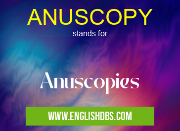 ANUSCOPY