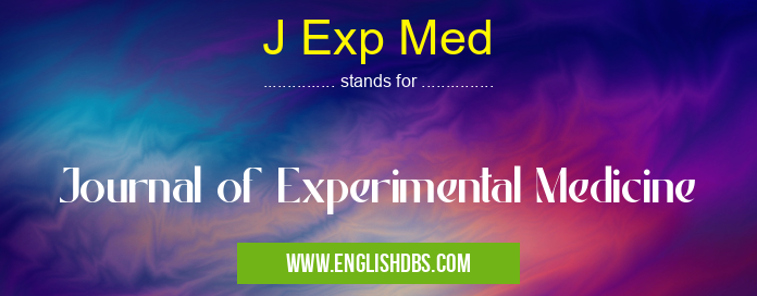 J Exp Med