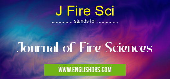 J Fire Sci