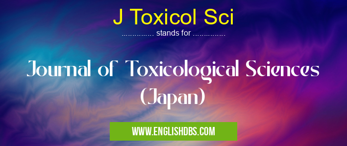 J Toxicol Sci