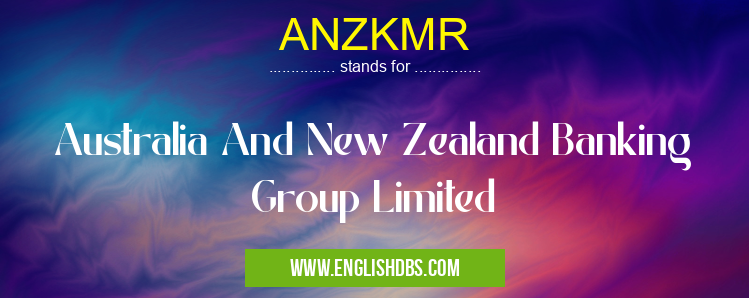 ANZKMR