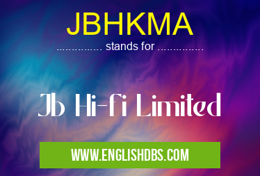 JBHKMA