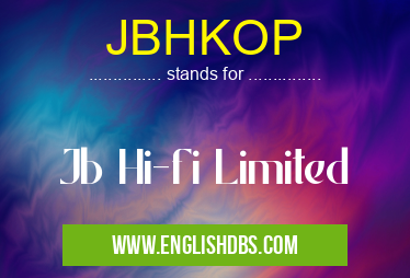 JBHKOP