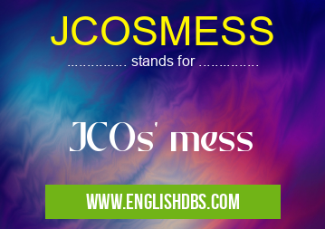 JCOSMESS