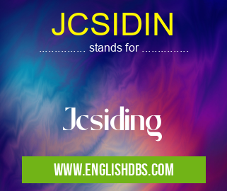 JCSIDIN